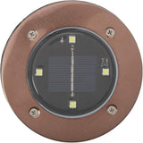 Bell+Howell Disk Lights Solar Weatherproof LED Outdoor, As Seen on TV, 4 Count (Pack of 6) | Lumora