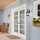Kichler Barrie 15.5" Outdoor Wall Light in Black, 1-Light Exterior Wall Sconce with Clear Beveled Glass, (15.5" H x | Lumora