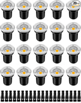 ZUCKEO Low Voltage Landscape Lights Well Lights Landscape LED in Ground Light IP67 Waterproof Outdoor Landscape | Lumora