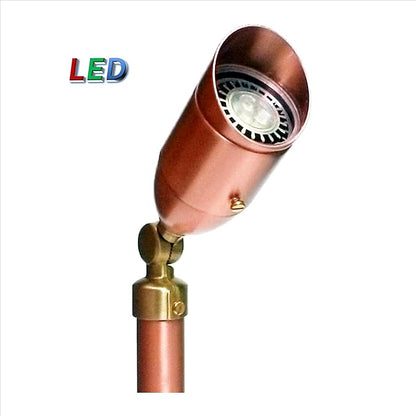 P.M. LIGHTING CS937-LED Professional Series Copper Bullet Spot Light
