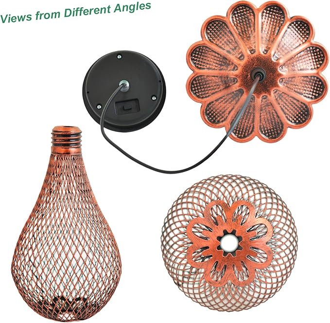 ARTER Solar Hanging Lights Outdoor Landscape Path Lights (2 Pack) | Lumora