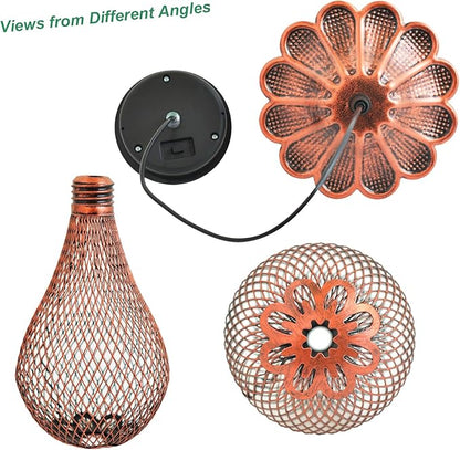 ARTER Solar Hanging Lights Outdoor Landscape Path Lights (2 Pack)