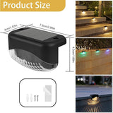 2 LED Solar Deck Lights Outdoor 16 Pack, Solar Lights Outdoor Waterproof for Step,Yard, Fence, Patio, Deck and | Lumora