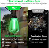 LAMPHOME 4-Pack 26Ft ST38 Green St Patrick's Day Patio Lights，Outdoor String Light with 12+1 Shatterproof LED | Lumora