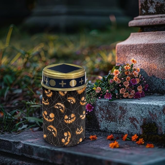 Poceacles Solar Lights - Cemetery Solar Candle Lanterns for Walkway, Landscape Lighting - Outdoor Path Light | Lumora