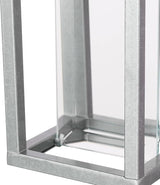 GLOBE Electric 44880 Bowie 1-Light LED Integrated Outdoor Wall Sconce, Galvanized Steel, Bulb Not Included | Lumora