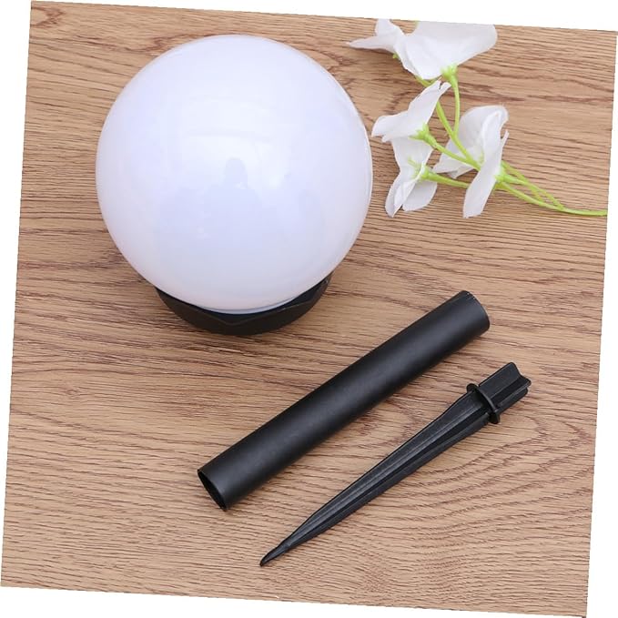 4pcs Solar Lawn Lights Outdoor Waterproof Ground Plug Courtyard Path Lighting Warm White Solar Garden Lights for Landscape and Patio