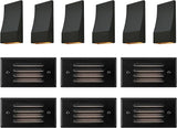 GKOLED 6 Pack Surface Mount Low Voltage LED Step Light and 6 Pack Low Voltage LED Wedge Deck - Outdoor Path Light | Lumora