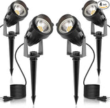 L LOHAS LED Landscape Lighting Outdoor, Spotlights for Yard Pathway Garden IP66 Waterproof, Dusk to Dawn Light | Lumora