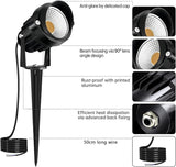 Low Voltage Landscape Lights 12 Volt LED Spotlight Outdoor Pathway Wired Yard Lights Garden Lawn 10W Landscaping | Lumora