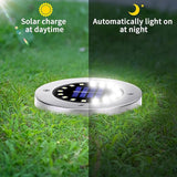 NFESOLAR Solar Lights Outdoor with 16 LEDs, Bright Solar Ground Lights Outdoor Waterproof for Yard Garden Lawn | Lumora