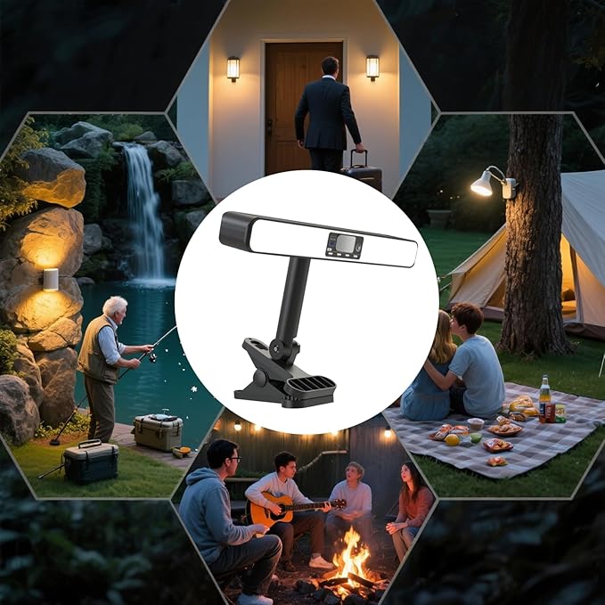 Solar Outdoor Lights, Adjustable Lighting Modes, 1800mah, Clip Mount Solar Lamp, Motion Sensor Light, Weatherproof Build and Easy Clip Mount Installation, for Garden, Fence, Porch, Patio, Or Pathway