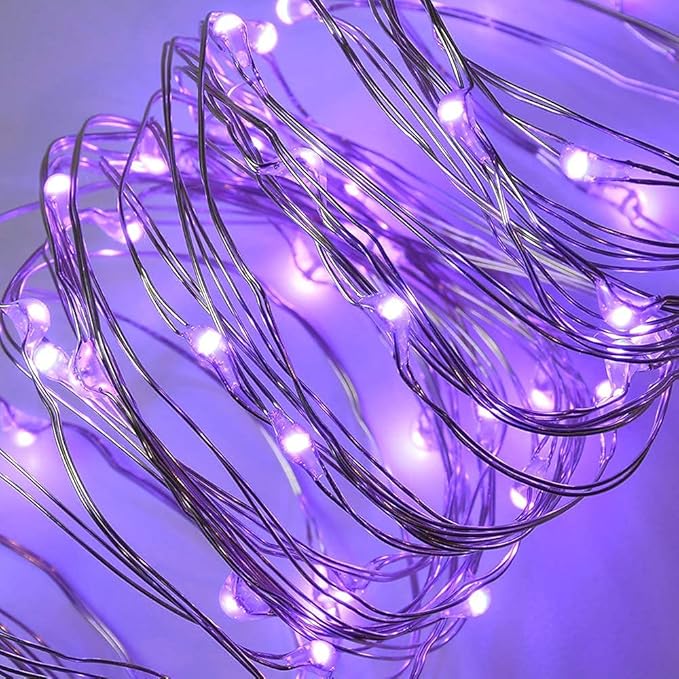2 Pack Solar Powered Fairy String Lights Outdoor Waterproof 8 Modes Twinkle Christmas Decorations Lights, Each | Lumora