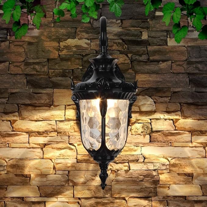 European Outdoor Waterproof Wall Light,E26 1-Lights Exterior s Sconce,AlumiExpression artistique m Home Villa | Lumora