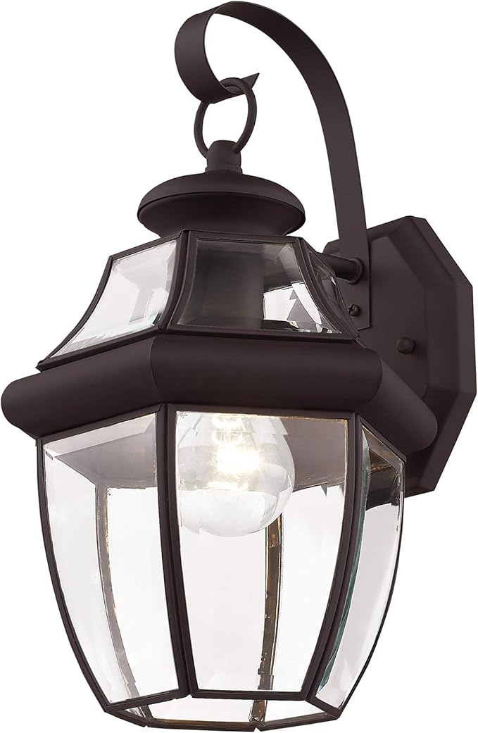 Livex Lighting 2151-03 Outdoor Lighting, 13" x 8.5" x 8.5", White | Lumora