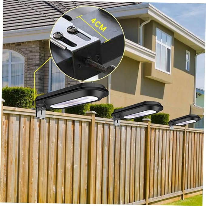 Uonlytech Outdoor LED Wall Light Black Shell Warm Light Practical Garden Lamp for Patio Lawn Decorative Lighting | Lumora