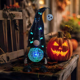 Halloween Decorations Outdoor Solar Lights Gnome, Color Changing LED Lights with Jack-O-Lantern Hollowed-Out Hat | Lumora