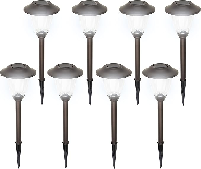 Morvat Solar Lights Outdoor Decorative Outdoor Lighting, Super Bright, Solar Landscape Lights for Pathway | Lumora