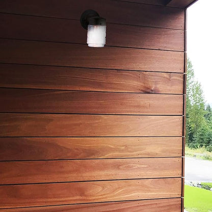 Ciata Outdoor Porch Light House Fixture Wall Mount Light Lantern Sconce, Lantern Sconce Fixture Jelly Jar Outdoor Down Light Fixture Front Porch - Oil Rubbed Bronze