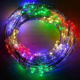 2 Pack Solar Powered Fairy String Lights Outdoor Waterproof 8 Modes Twinkle Christmas Decorations Lights, Each | Lumora