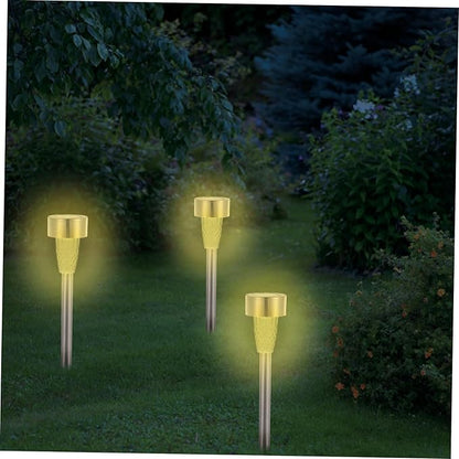 BESPORTBLE 12pcs Solar Powered Light Landscape Lighting Kit for Patio Pathway Lights Outdoor Solar for Outdoor Decor