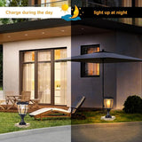 Kendal Solar Post Lights Outdoor, Waterproof Fence Solar Powered Pillar LED Light, Solar Deck Post Lights | Lumora