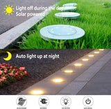 Solar Lights Outdoor Garden, Solar Lights Outdoor, IP65 Waterproof Outdoor LED Solar Pathway Lights - 8 Pieces Each | Lumora