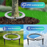 Solar Palm Tree Lights,Super Bright 32 Led 5 V 12000mah Landscape Spotlights for Big Tree Lighting Solar Uplights | Lumora