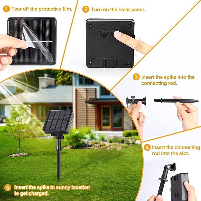Solar Pathway Lights Solar Fairy String Lights 72FT 200 LED Outdoor Twinkle Waterproof Yard Patio Decor