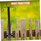 1Set Outdoor Hanging Light Pole String Light Support Rods for Easy Installation of Patio Garden Bird Feeders | Lumora