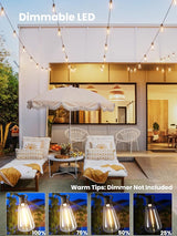 Svater Outdoor String Lights 300 FT + ST38 300 FT Patio Lights | Lumora