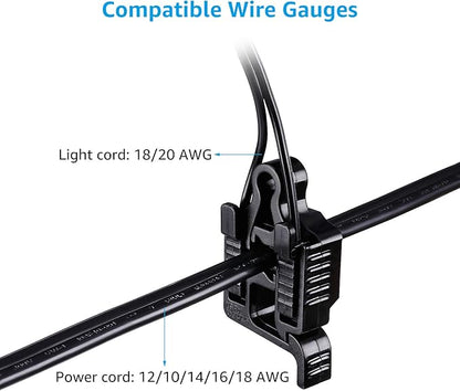 LEONLITE Low Voltage Landscape Wire Connector, Outdoor Light Cable Connectors for Pathway Lights/In-ground Lighting/Spotlight, UL Listed, 12-18 Gauge, Pack of 6