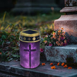 Poceacles Solar Lights Waterproof Solar Garden Lights Cemetery Solar Outdoor Lights Outdoor Stake Automatic Solar | Lumora