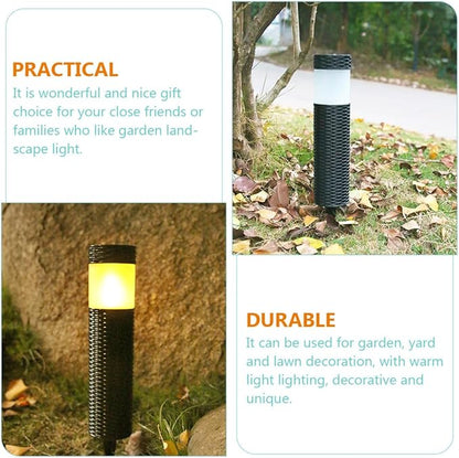 DOITOOL Solar Pathway Lights Waterproof LED Solar Stake Light Auto On/Off for Yard Patio Lawn
