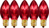EST. LEE DISPLAY L D 1902 C7 4th of July Light Bulbs, Transparent Multi-Colored - Outdoor Lighting Accessory | Lumora