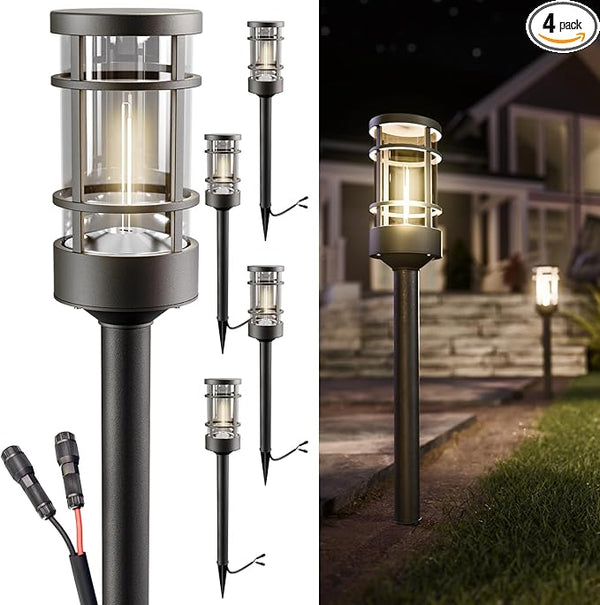 Sunco Low Voltage Garden Pathway Lights, LED Landscape Pathway Lighting, 1.5W, 50 LM, 3000K Warm White, Wet Rated | Lumora