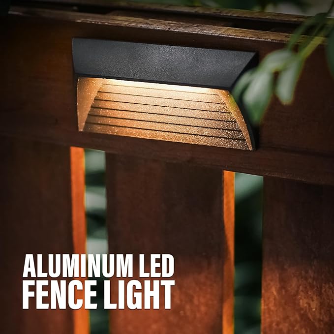 VENUS MANUFACTURING 2W Low Voltage Deck Lights LED Outdoor Stair Lights 3000K 12V Wired Step Lighting, Die-cast | Lumora