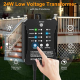 Low Voltage LED Deck Lights Kit with Transformer, Dusk-to-Dawn Outdoor Step Lights Waterproof IP67, Warm White | Lumora