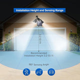 Solar Outdoor Spotlights, 1400-Lumens Bright 36 LED Motion Sensor Spot Lights Waterproof Double Head Security Light | Lumora