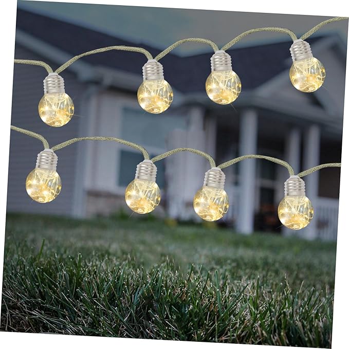 jojofuny Solar Led String Lights Outdoor Garden Decor Party Lights for Christmas Wedding Home Patio String Decor | Lumora