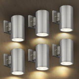 ASD 1 Light Outdoor Wall Light Fixture | 60W E26 Socket 120V ETL Cylinder Up Down Lights | LED/CFL/Incandescent | Lumora