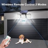 Solar Lights Outdoor with Motion Sensor, 2500LM 167 LED Security Lights with Remote Control, 270° Wide Angle Flood | Lumora