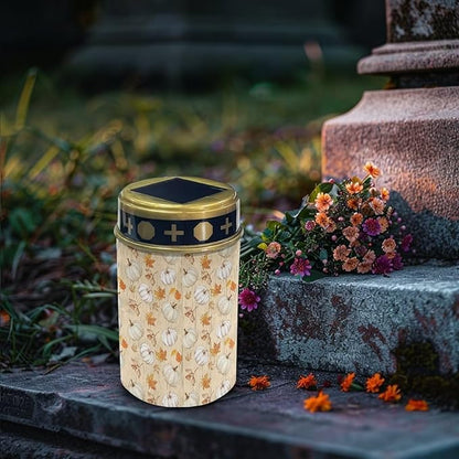 Maple Leaf Solar Power Lights Outdoor Pumpkin Solar Lighting for Yard Landscaping Lights Solar Decorative Outdoor Solar Lights Camping Lights Solar Landscaping Lights for Fall