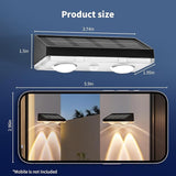 Solar Fence Light Outdoor, 12 Pack LED Solar Light, 3000K 50 Lumens with Waterproof, Auto Switch 12+Hours Dawn to | Lumora