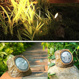 EiGreen Solar Garden Rock Lights Outdoor, 2 Pack 10 LED Waterproof Solar Powered Rock Light，Yard Landscaping | Lumora