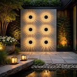 Decorative Solar Mandala Lights Outdoor, Waterproof Mandala Solar Fence Lights for Garden, Patio, Deck & Backyard | Lumora