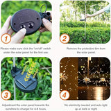 1 Pack Solar Firework Light, Waterproof Lawn Lamp Lights with 8 Lighting Modes,Holiday Decorations Lights Outdoor | Lumora