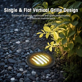 Low Voltage Landscape Lighting: 10W 2700K Warm White LED Well Lights, 12/24V Outdoor In-Ground Lights with IP67 | Lumora