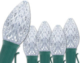 Wintergreen Lighting C7 Opticore Cool White Commercial Christmas Lights Outdoor Holiday Party Patio Bulbs on Heavy | Lumora