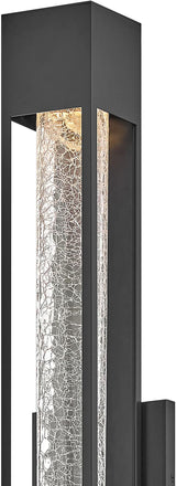 Hinkley Vapor Extra Large Wall Mount Lantern, Black | Lumora